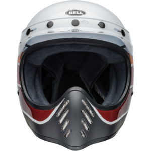Casque BELL Moto-3 - RSD Saddleback Satin/Gloss White/Black