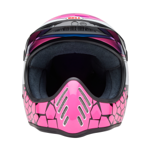 Casque BELL Moto-3 - Deathspray Gloss Pink Purple