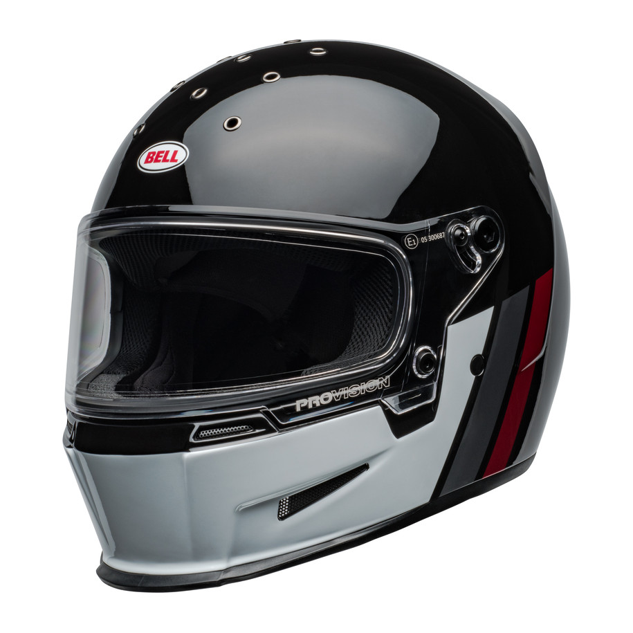 Casque BELL Eliminator - GT Gloss Black/White
