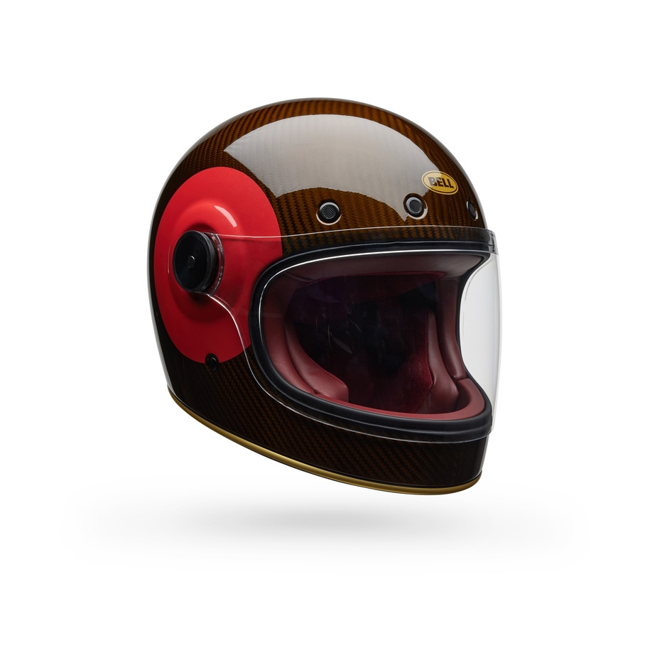 Casque BELL Bullitt GT Carbon - TT Gloss Red/Gold