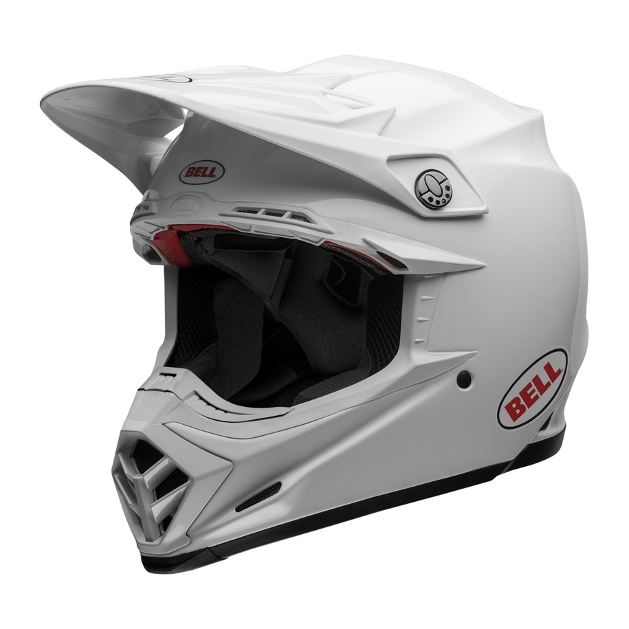 Casque BELL Moto-9s Flex Solid - Blanc