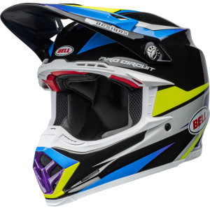 Casque BELL Moto-9S Flex - Pro Circuit 24 Gloss Black/Blue