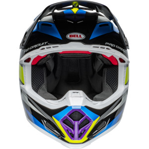Casque BELL Moto-9S Flex - Pro Circuit 24 Gloss Black/Blue