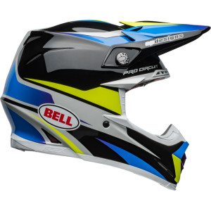 Casque BELL Moto-9S Flex - Pro Circuit 24 Gloss Black/Blue