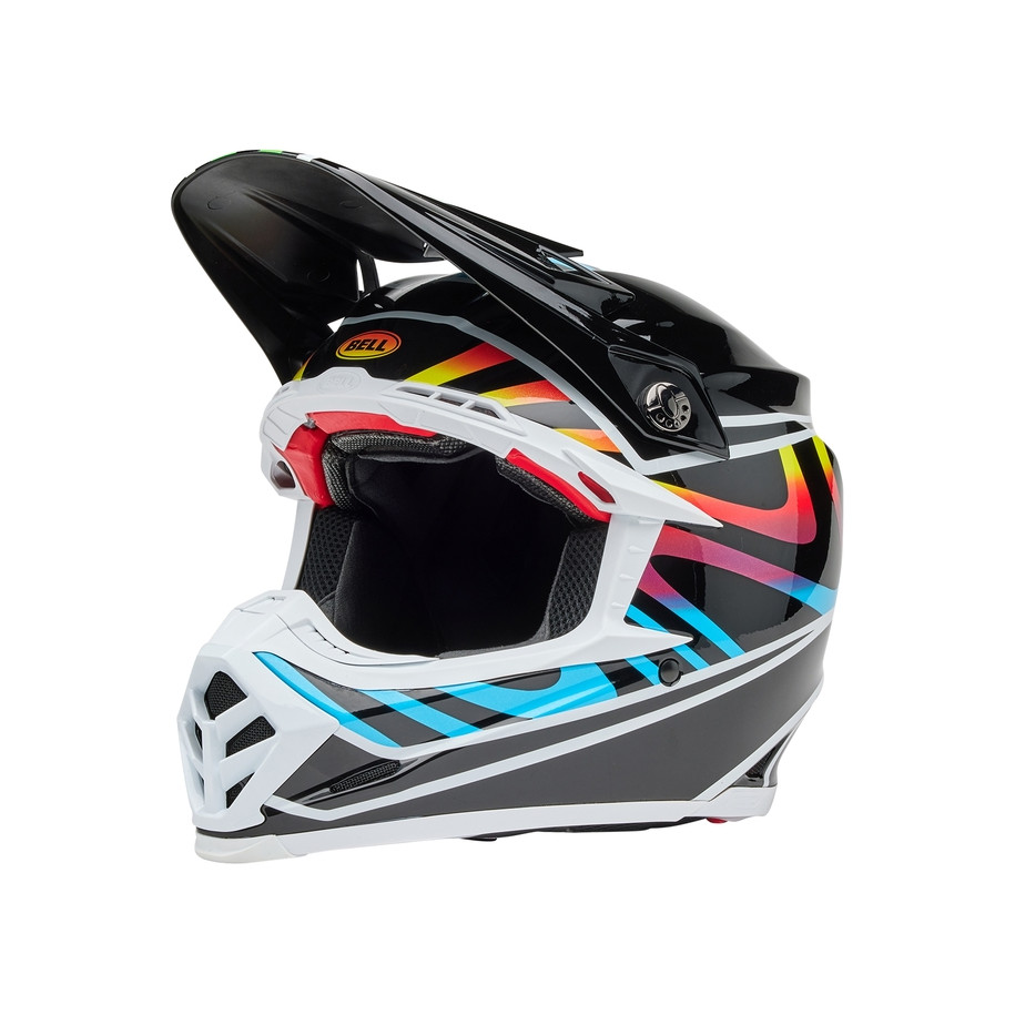 Casque BELL Moto-9S Flex - Drift Gloss Black Multi