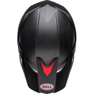 Casque BELL Moto-10 Spherical - Satin/Gloss Black/Red
