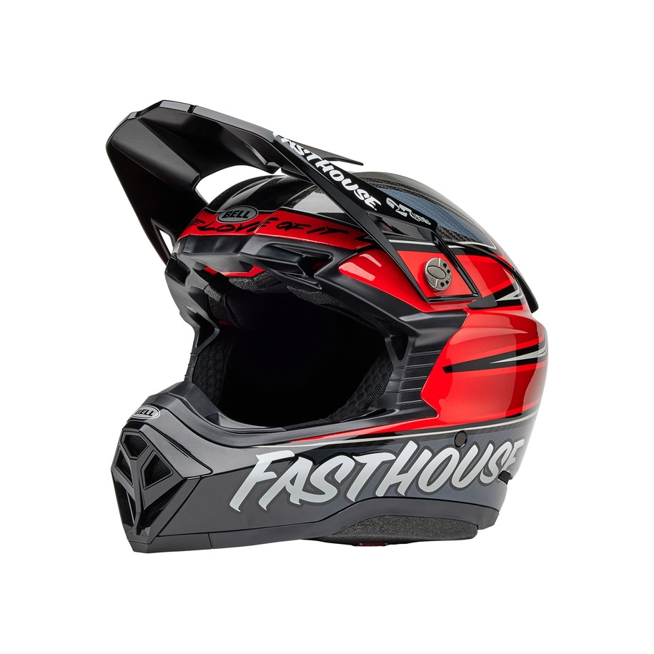 Casque BELL Moto-10 Spherical Mips - Fasthouse DITD 25 Gloss Gray/Red