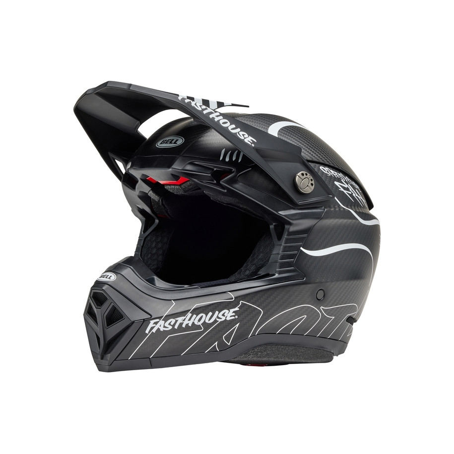 Casque BELL Moto-10 Spherical Mips - Fasthouse Raven Matte Black/White