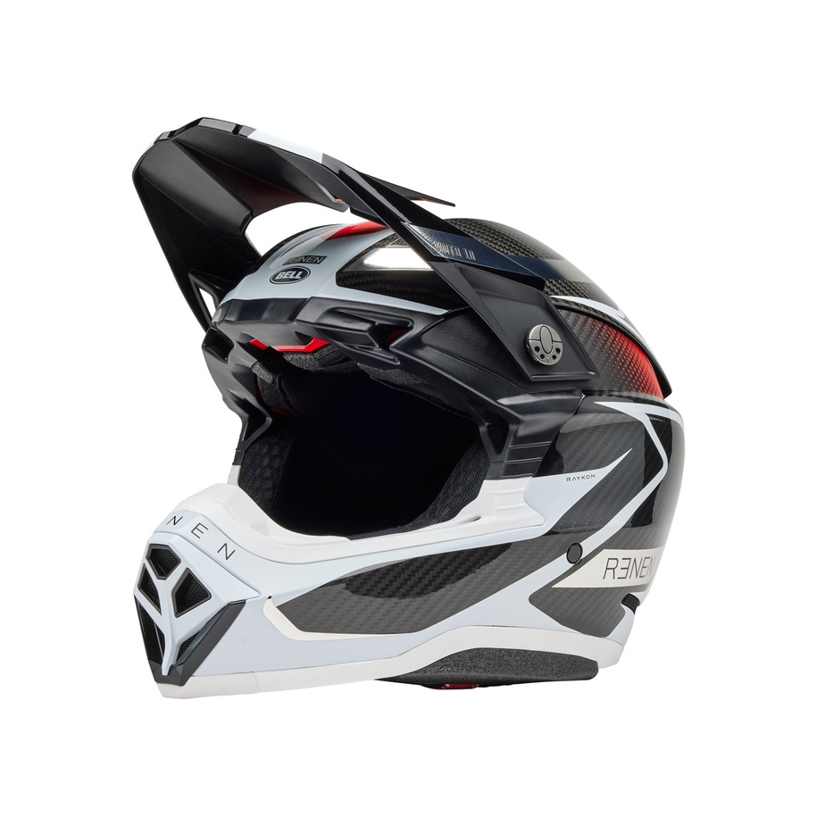 Casque BELL Moto-10 Spherical Mips - Fasthouse Renen Raycon Matte Gloss Black/White