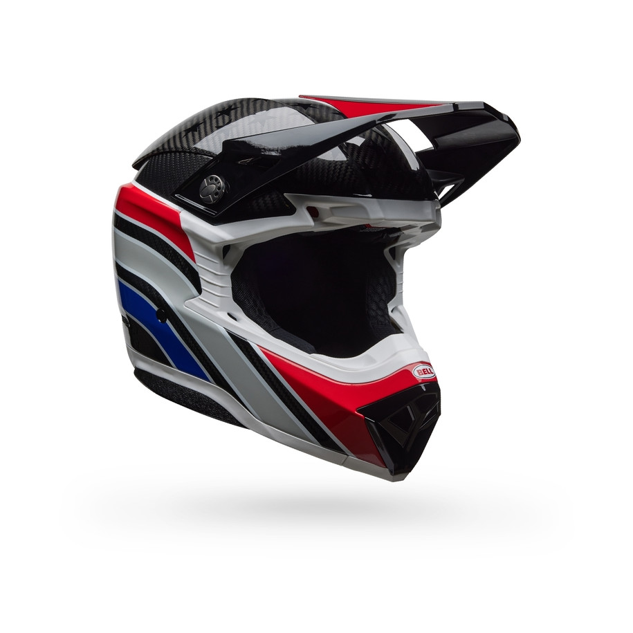 Casque BELL Moto-10 Spherical - RSD Old Glory Gloss Red/Blue