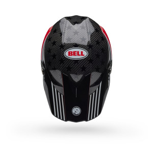 Casque BELL Moto-10 Spherical - RSD Old Glory Gloss Red/Blue