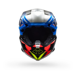 Casque BELL Moto-10 Spherical - Pro Circuit 25 Gloss Blue/White