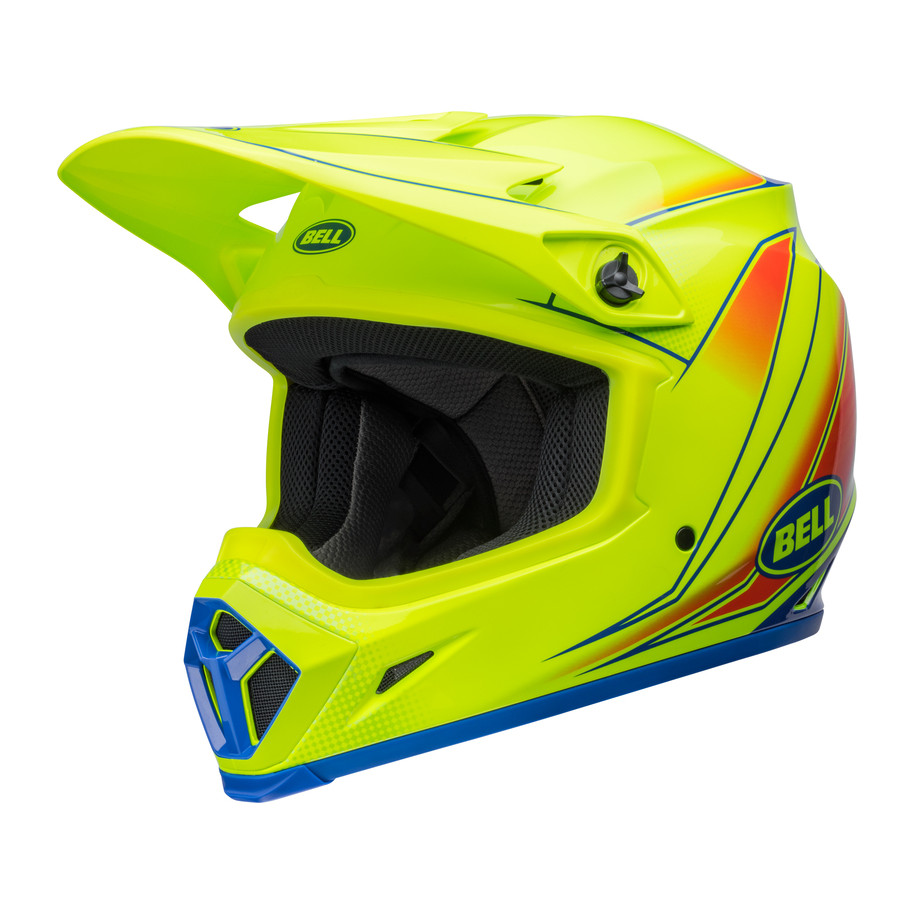 Casque BELL MX-9 Mips - Zone Gloss Retina Sear