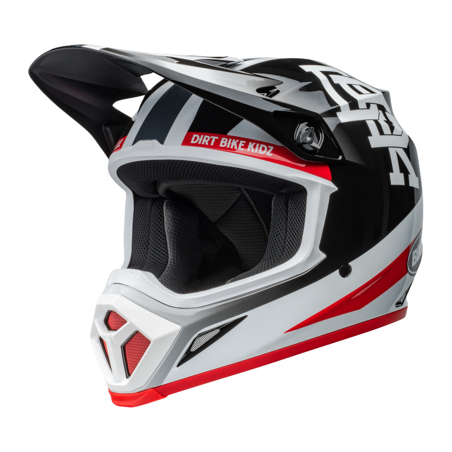 Casque BELL MX-9 Mips - Twitch DBK 24 Gloss Black/White