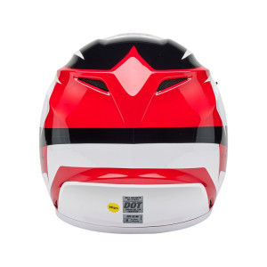 Casque BELL MX-9 Mips - Rift Gloss Red/White