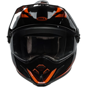 Casque BELL MX-9 Adventure MIPS - Alpine Gloss Black/Orange