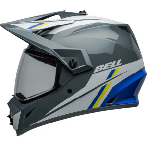 Casque BELL MX-9 Adventure MIPS - Alpine Gloss Charcoal/Silver