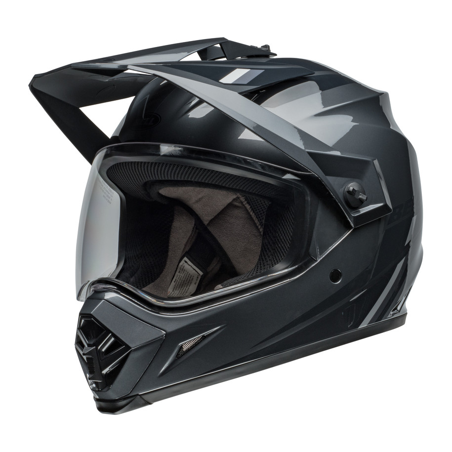 Casque BELL MX-9 Adventure MIPS - Alpine Gloss Charcoal/Silver