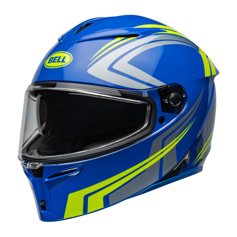 Casque BELL Lithium - Jetstream Gloss Blue/Retina