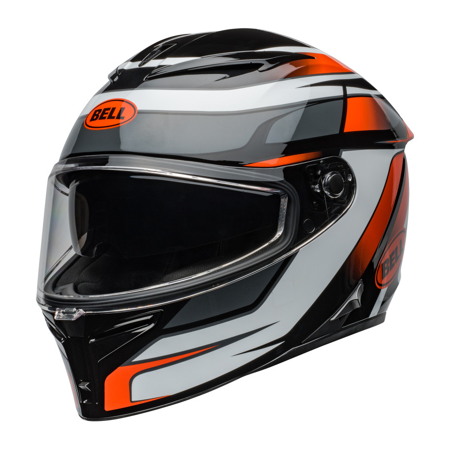 Casque BELL Lithium Mips - Podium Gloss Black/Orange