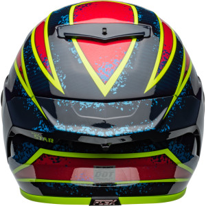 Casque BELL Race Star DLX Flex - Xenon Gloss Blue/Retina
