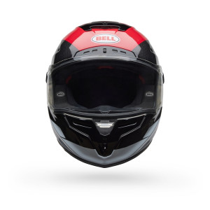 Casque BELL Race Star DLX Flex - Corsa Red/White