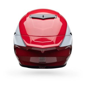 Casque BELL Race Star DLX Flex - Corsa Red/White