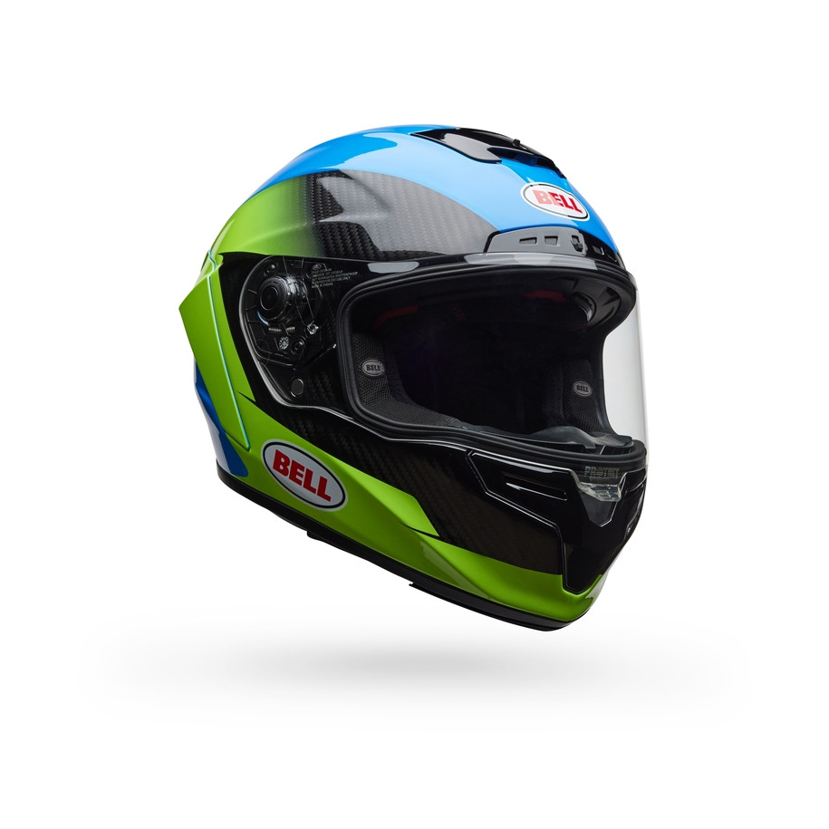 Casque BELL Race Star DLX Flex - Corsa Blue/Flo