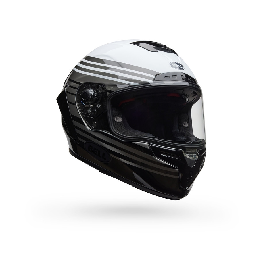 Casque BELL Race Star DLX Flex - Dash Gloss White/Black