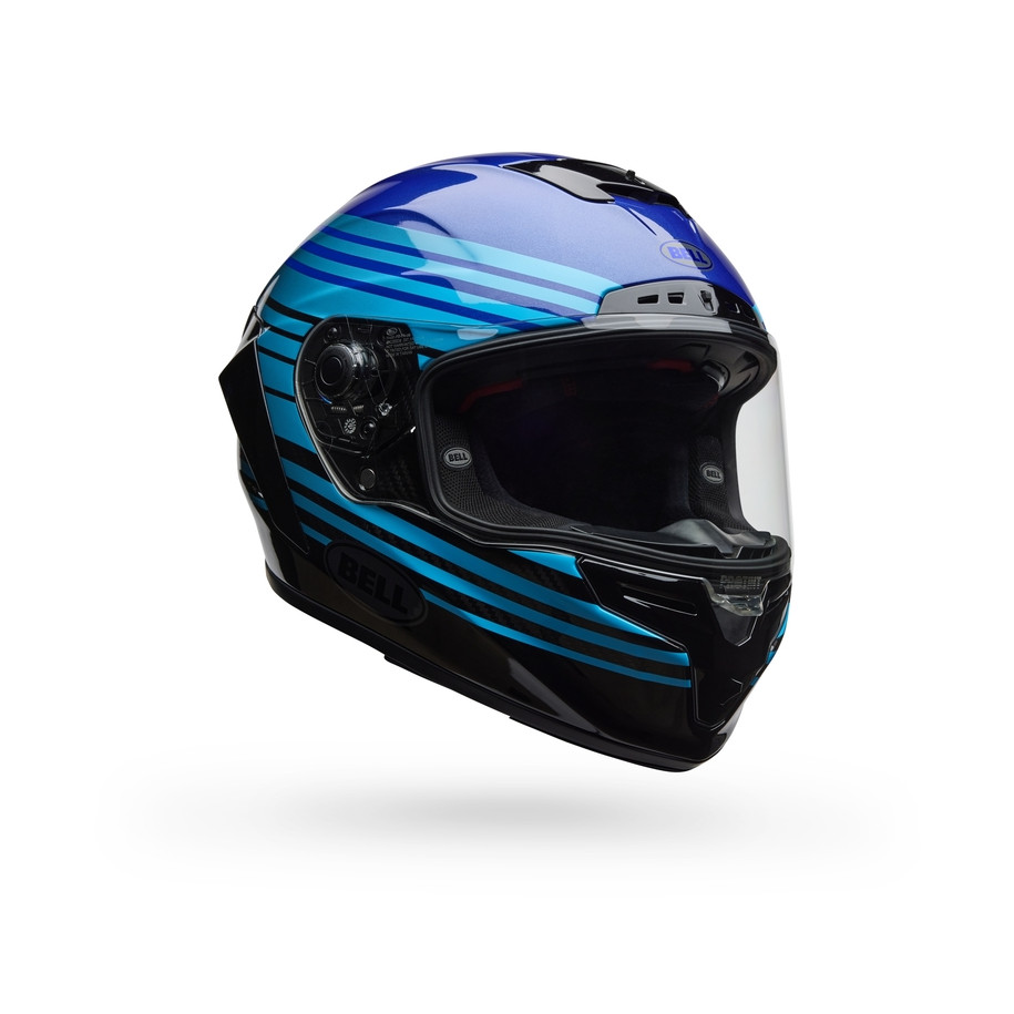Casque BELL Race Star DLX Flex - Dash Gloss Blue/Black