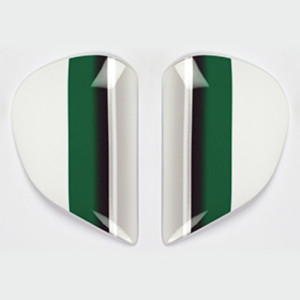 Plaques pivot ARAI Super AdSis J (LRS) Flag ITA 2015 pour casques Chaser-V/Chaser-V PRO