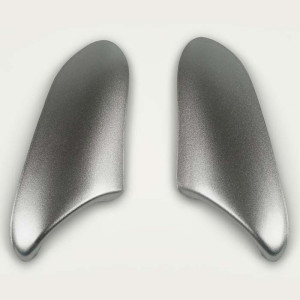 Ventilation arrière latérale inférieure ARAI Side Cowl Vent-1 aluminium silver pour casque Viper/Astro-Light/VX-3