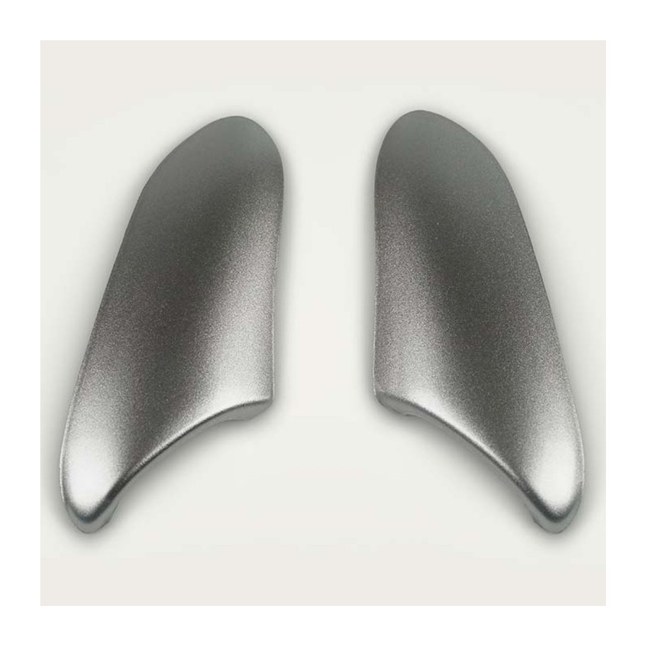 Ventilation arrière latérale inférieure ARAI Side Cowl Vent-1 aluminium silver pour casque Viper/Astro-Light/VX-3
