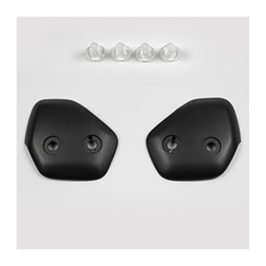 Plaques pivot ARAI TX Frost Black pour casques Tour-X 4/Tour-X 3