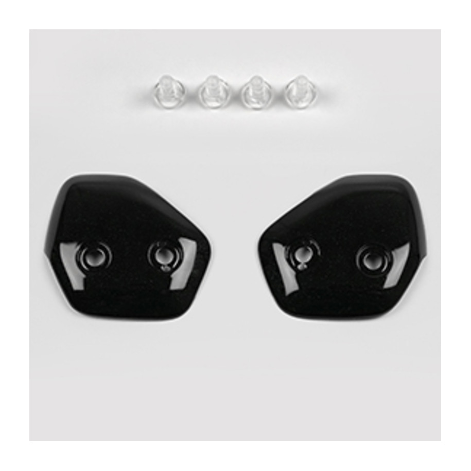 Plaques pivot ARAI TX Diamond Black pour casques Tour-X 4/Tour-X 3