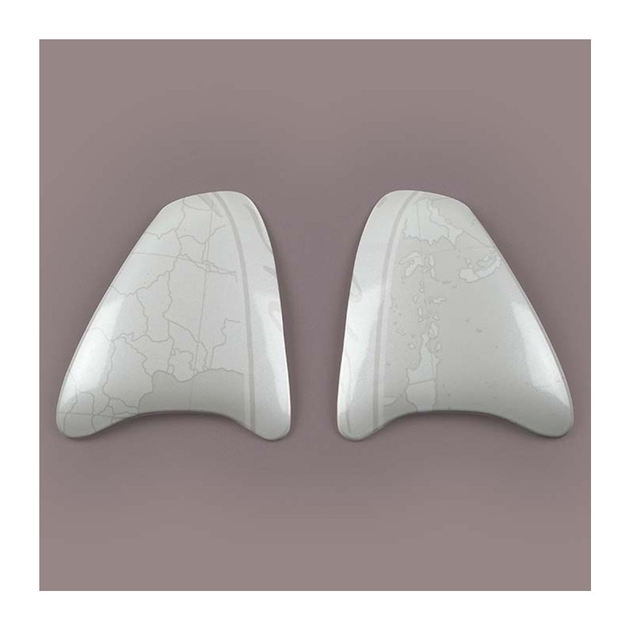 Platine écran ARAI SZ-R VAS-Z Harada Tour White