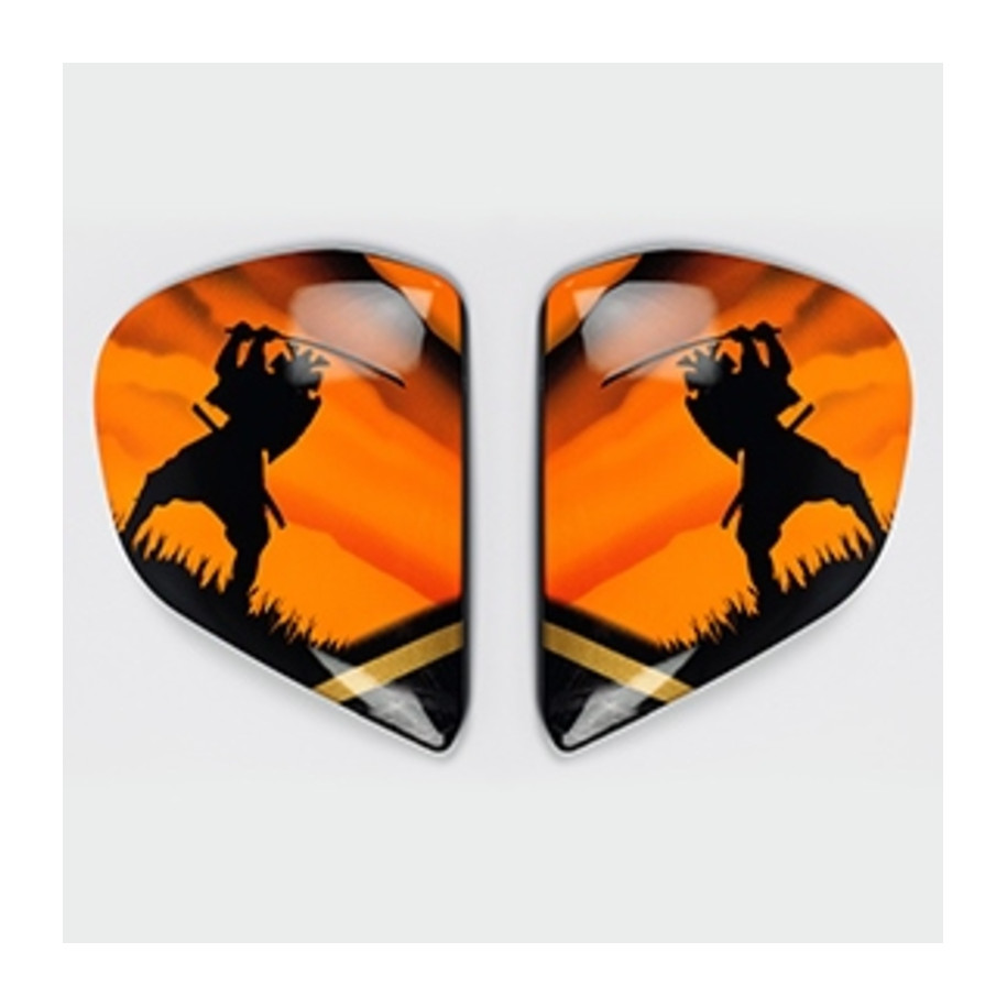Platine écran ARAI VAS-V Pedrosa Spirit Gld