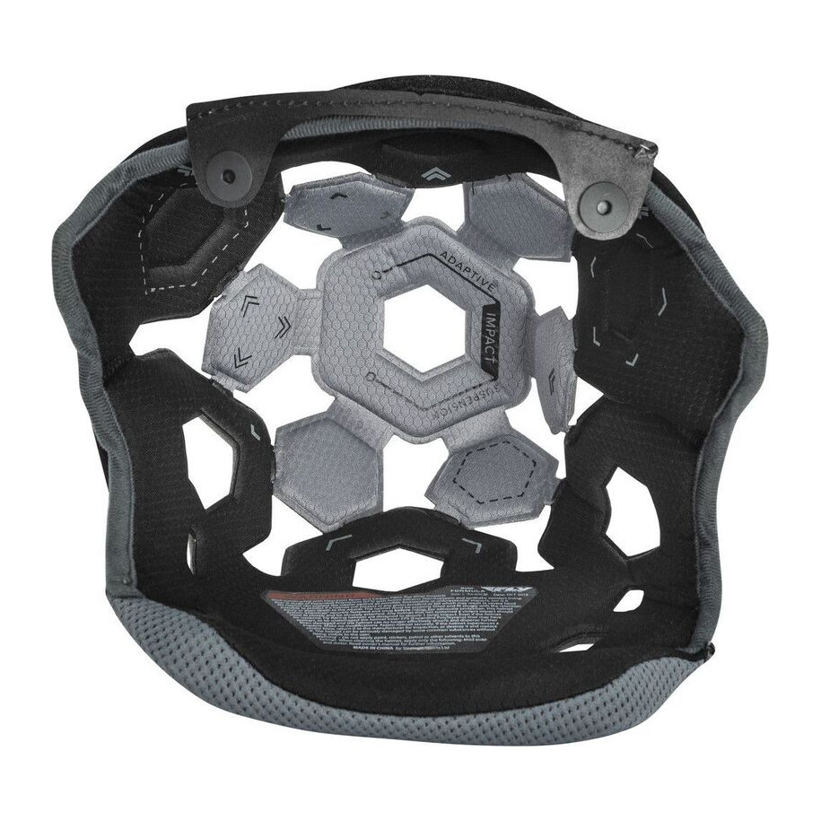 Coiffe FLY RACING Formula - noir/Cool Grey