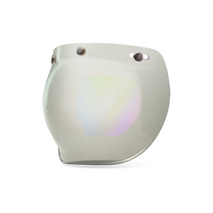 Écran bubble BELL Custom 500 iridium argent