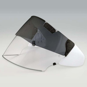 Kit ARAI PSS avec visière solaire intégrée White