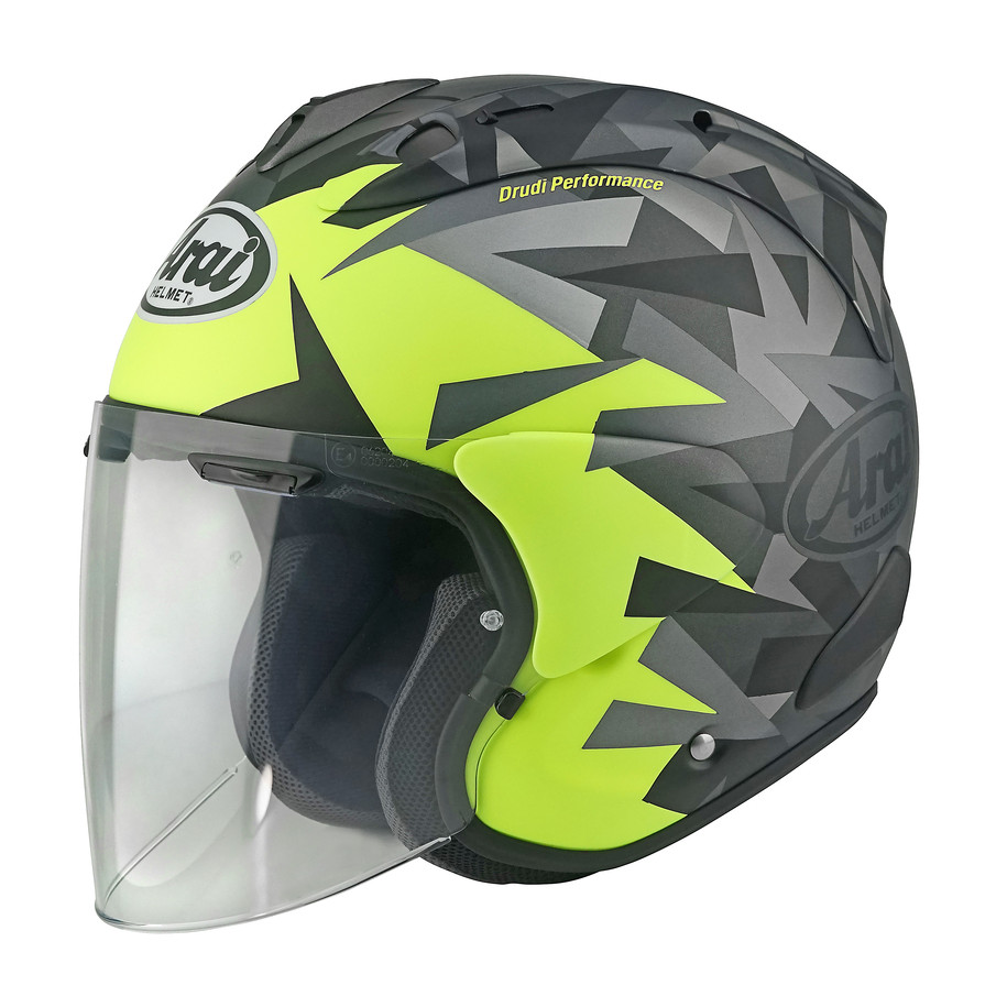 Casque ARAI SZ-R EVO Mimesis jaune