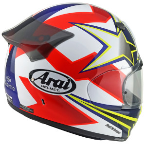 Casque ARAI QUANTIC STAR & STRIPES - rouge