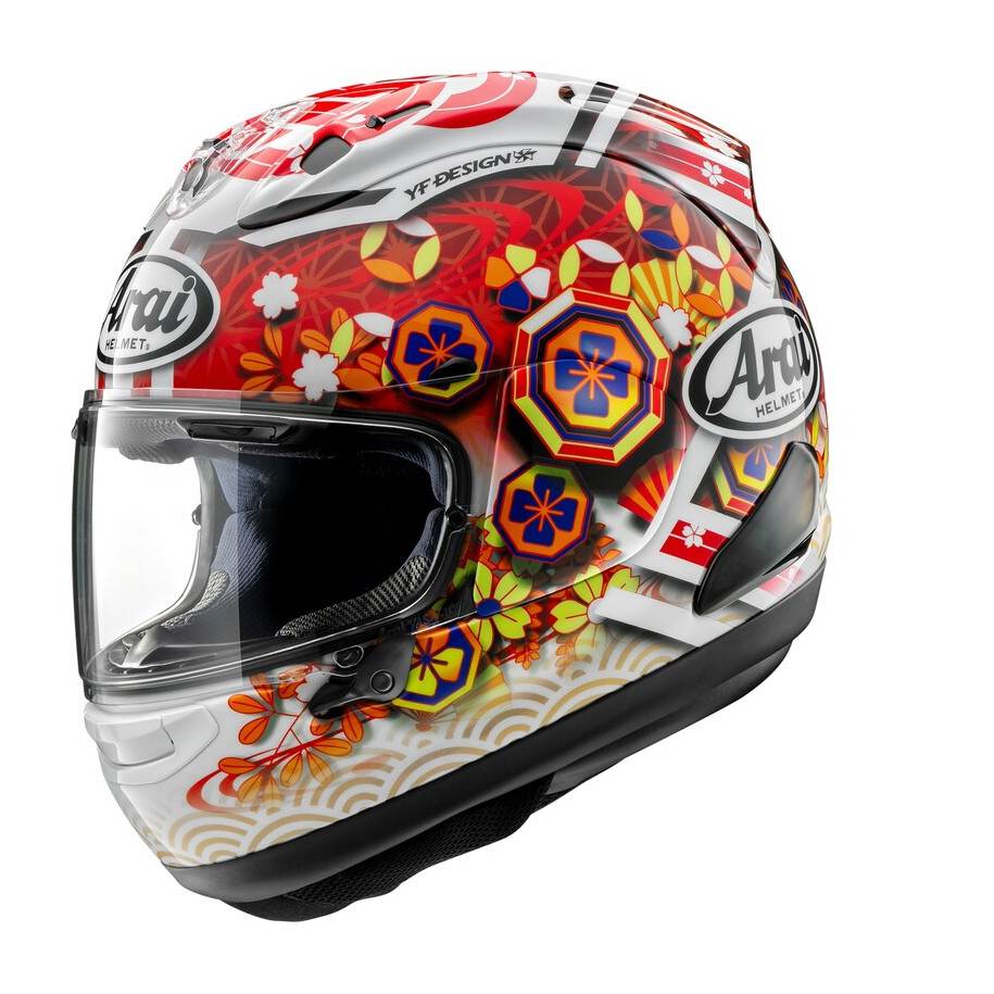 Casque ARAI RX-7V EVO Nakagami GP3 - Replica