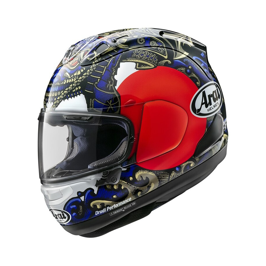 Casque ARAI RX-7V EVO SAMURAI - Multicolor