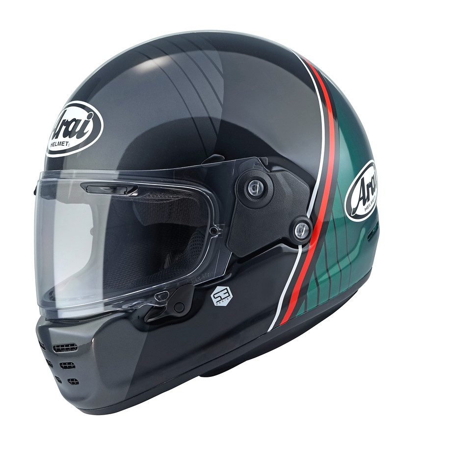 Casque ARAI CONCEPT-XE Temu - vert