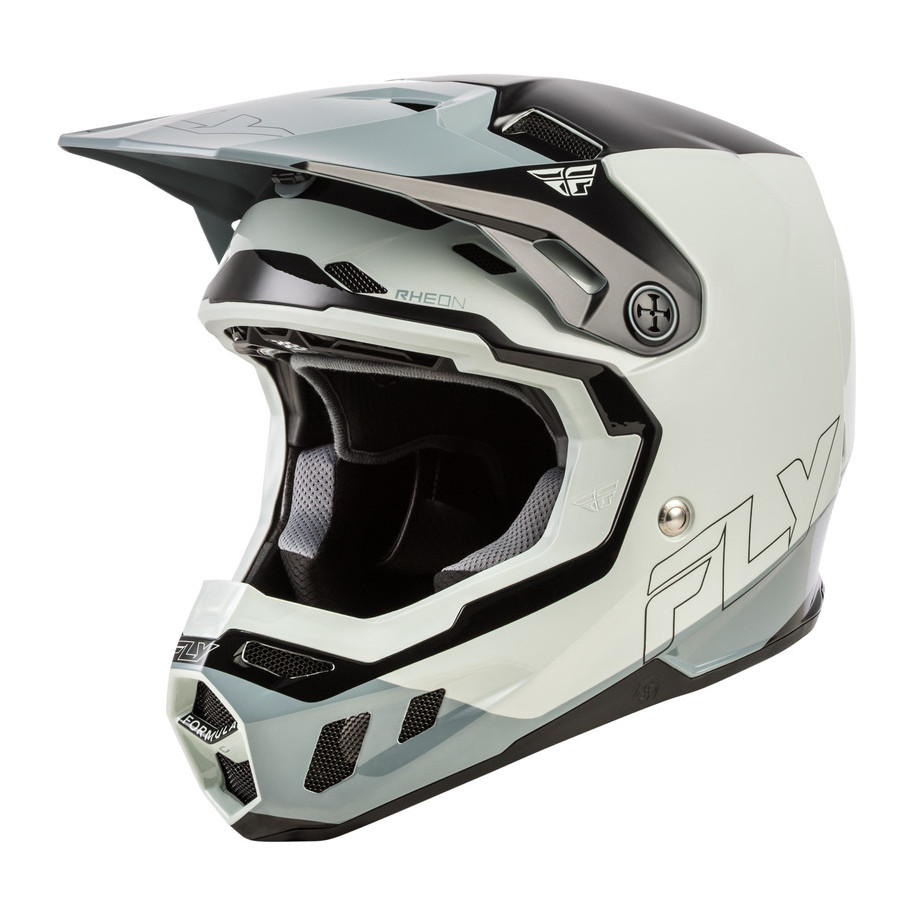 Casque FLY RACING Formula CC Glide - gris/noir