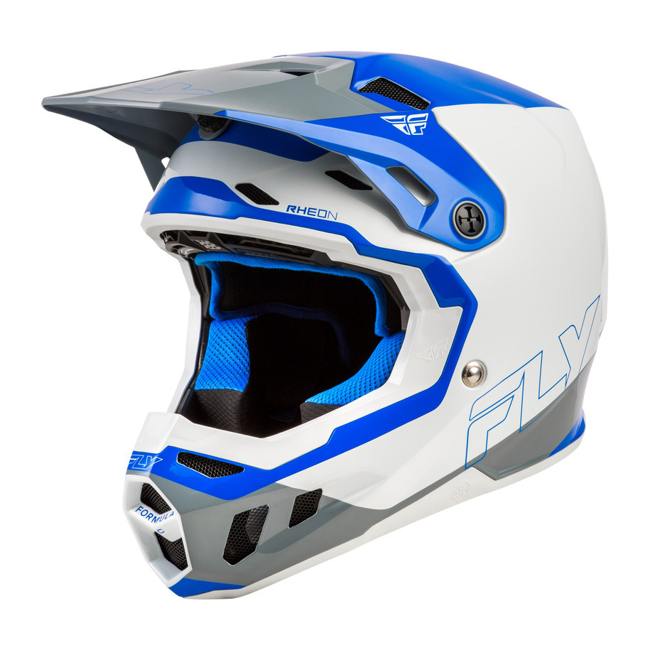 Casque FLY RACING Formula CC Glide - bleu/gris
