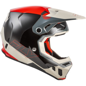 Casque FLY RACING Formula CC Glide - noir/rouge/gris
