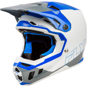 Casque FLY RACING Formula CC Glide - bleu/gris