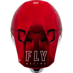 Casque FLY RACING Formula CC Centrum Rouge Metallic/Blanc M